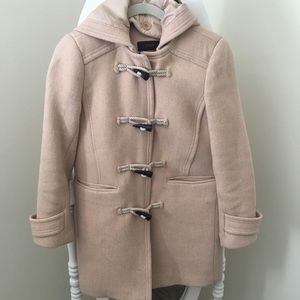 J. Crew stadium cloth wool toggle coat